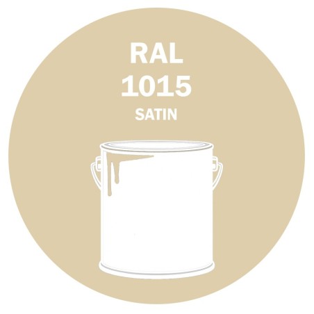 POT DE PEINTURE DISOLAC 4KG RAL 1015 IVOIRE CLAIR LAQUE SATINÉE