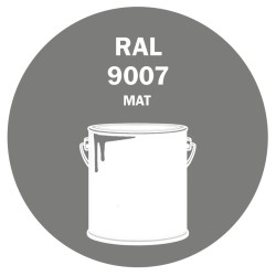 POT DE PEINTURE 5KG RAL 9007 ALUMINIUM GRIS PRIMAIRE MAT