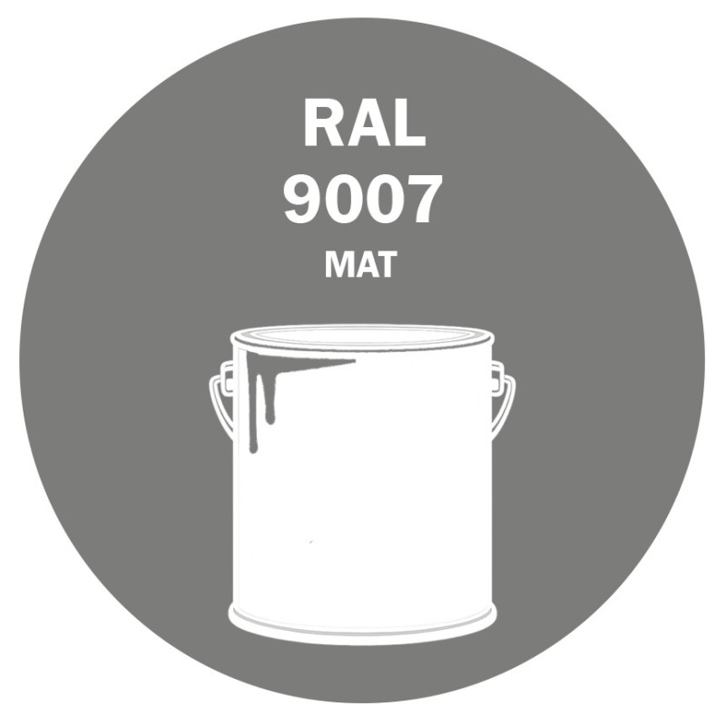 POT DE PEINTURE 5KG RAL 9007 ALUMINIUM GRIS PRIMAIRE MAT POT DE PEINTURE 5KG RAL 9007 ALUMINIUM GRIS PRIMAIRE MAT