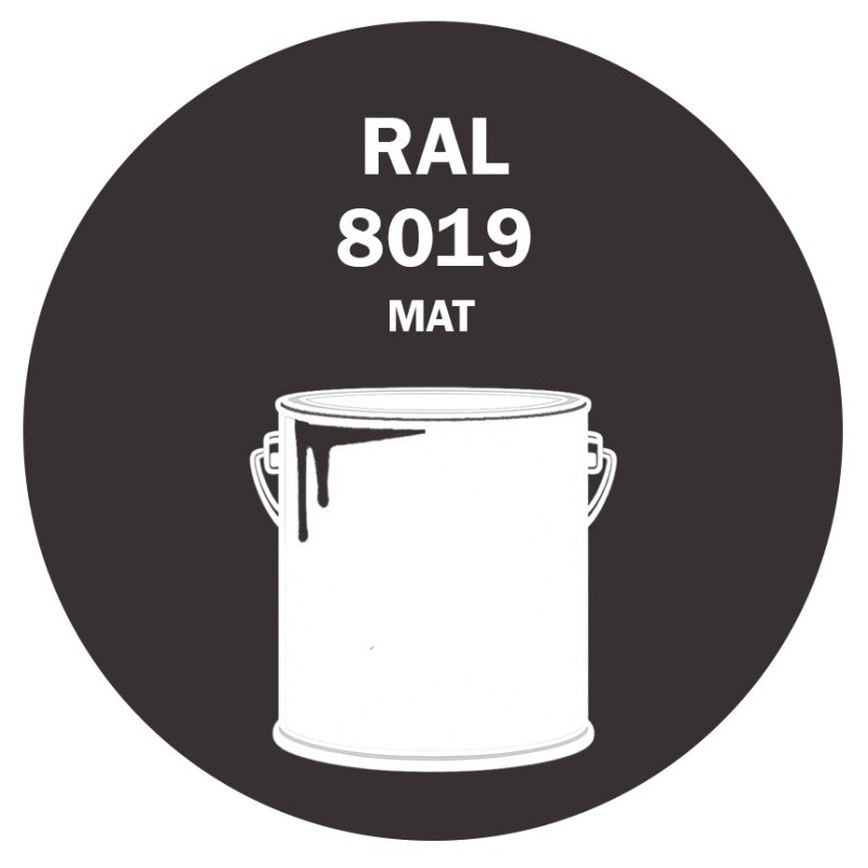 POT DE PEINTURE 5KG RAL 8019 BRUN GRIS PRIMAIRE MAT POT DE PEINTURE 5KG RAL 8019 BRUN GRIS PRIMAIRE MAT