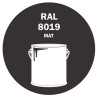 POT DE PEINTURE 5KG RAL 8019 BRUN GRIS PRIMAIRE MAT POT DE PEINTURE 5KG RAL 8019 BRUN GRIS PRIMAIRE MAT