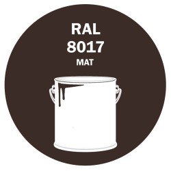 POT DE PEINTURE 5KG RAL 8017 BRUN CHOCOLAT PRIMAIRE MAT