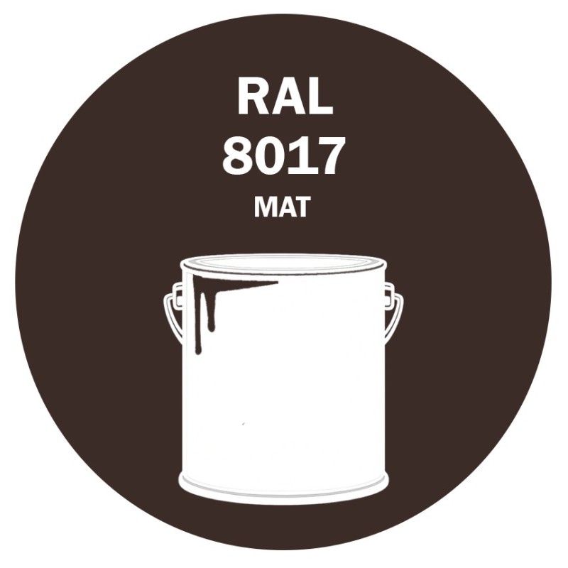 POT DE PEINTURE 5KG RAL 8017 BRUN CHOCOLAT PRIMAIRE MAT POT DE PEINTURE 5KG RAL 8017 BRUN CHOCOLAT PRIMAIRE MAT