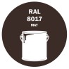 POT DE PEINTURE 5KG RAL 8017 BRUN CHOCOLAT PRIMAIRE MAT POT DE PEINTURE 5KG RAL 8017 BRUN CHOCOLAT PRIMAIRE MAT