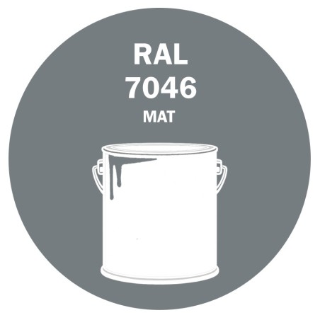 POT DE PEINTURE 5KG RAL 7046 TELEGRIS 2 PRIMAIRE MAT