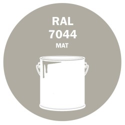 POT DE PEINTURE 5KG RAL 7044 GRIS SOIE PRIMAIRE MAT