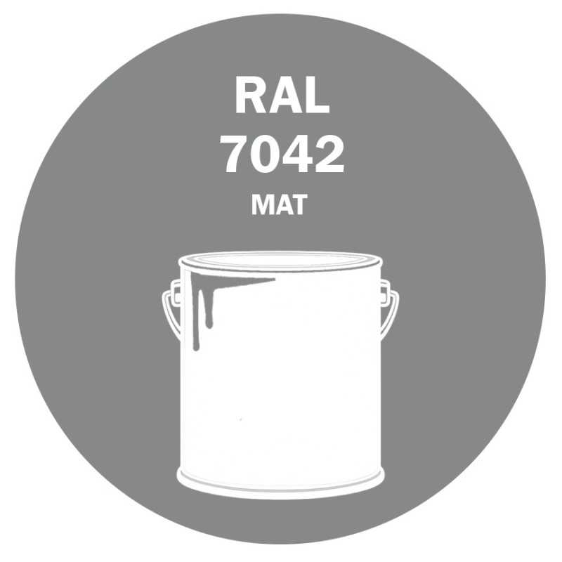 POT DE PEINTURE 5KG RAL 7042 GRIS SIGNALISATION A PRIMAIRE MAT POT DE PEINTURE 5KG RAL 7042 GRIS SIGNALISATION A PRIMAIRE MAT