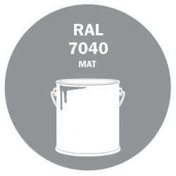 POT DE PEINTURE 5KG RAL 7040 GRIS FENÊTRE PRIMAIRE MAT