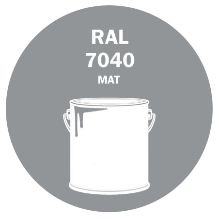 POT DE PEINTURE 5KG RAL 7040 GRIS FENÊTRE PRIMAIRE MAT