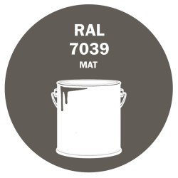 POT DE PEINTURE 5KG RAL 7039 GRIS QUARTZ PRIMAIRE MAT