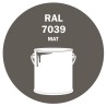 POT DE PEINTURE 5KG RAL 7039 GRIS QUARTZ PRIMAIRE MAT POT DE PEINTURE 5KG RAL 7039 GRIS QUARTZ PRIMAIRE MAT