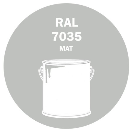 POT DE PEINTURE 5KG RAL 7035 GRIS CLAIR PRIMAIRE MAT