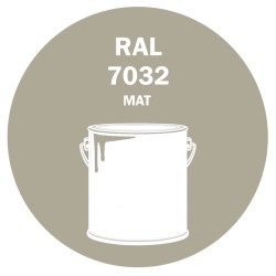 POT DE PEINTURE 5KG RAL 7032 GRIS SILEX PRIMAIRE MAT
