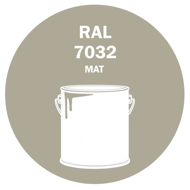 POT DE PEINTURE 5KG RAL 7032 GRIS SILEX PRIMAIRE MAT POT DE PEINTURE 5KG RAL 7032 GRIS SILEX PRIMAIRE MAT