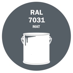 POT DE PEINTURE 5KG RAL 7031 GRIS BLEU PRIMAIRE MAT