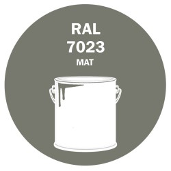 Pot de peinture RAL 7023 gris béton primaire mat