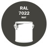 POT DE PEINTURE 5KG RAL 7022 GRIS TERRE D’OMBRE PRIMAIRE MAT POT DE PEINTURE 5KG RAL 7022 GRIS TERRE D’OMBRE PRIMAIRE MAT