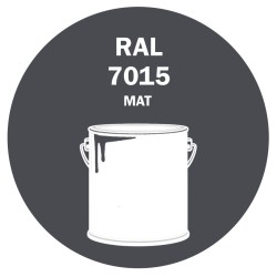POT DE PEINTURE 5KG RAL 7015 GRIS ARDOISE PRIMAIRE MAT