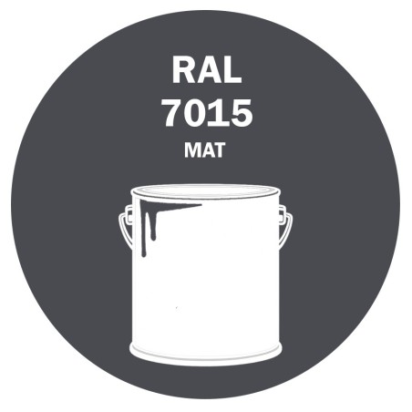POT DE PEINTURE 5KG RAL 7015 GRIS ARDOISE PRIMAIRE MAT