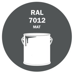 POT DE PEINTURE 5KG RAL 7012 GRIS BASALTE PRIMAIRE MAT