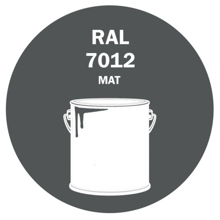 POT DE PEINTURE 5KG RAL 7012 GRIS BASALTE PRIMAIRE MAT