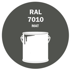 POT DE PEINTURE 5KG RAL 7010 GRIS TENTE PRIMAIRE MAT