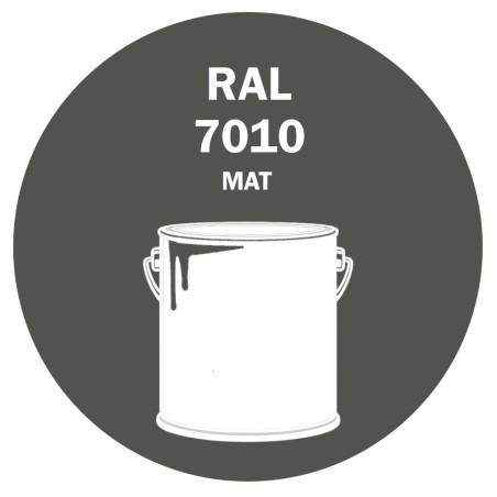 POT DE PEINTURE 5KG RAL 7010 GRIS TENTE PRIMAIRE MAT