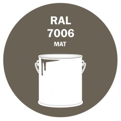 POT DE PEINTURE 5KG RAL 7006 GRIS BEIGE PRIMAIRE MAT