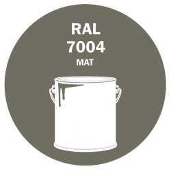 POT DE PEINTURE 5KG RAL 7004 GRIS DE SÉCURITÉ PRIMAIRE MAT