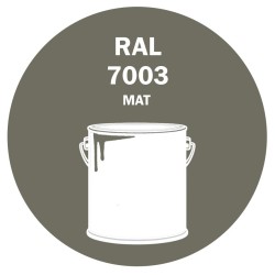 Pot de peinture RAL 7003 gris mousse primaire mat