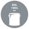 POT DE PEINTURE 5KG RAL 7001 GRIS ARGENT PRIMAIRE MAT POT DE PEINTURE 5KG RAL 7001 GRIS ARGENT PRIMAIRE MAT