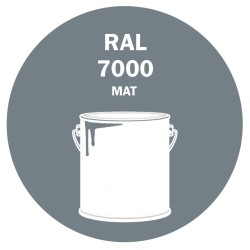 POT DE PEINTURE 5KG RAL 7000 GRIS PETIT-GRIS PRIMAIRE MAT