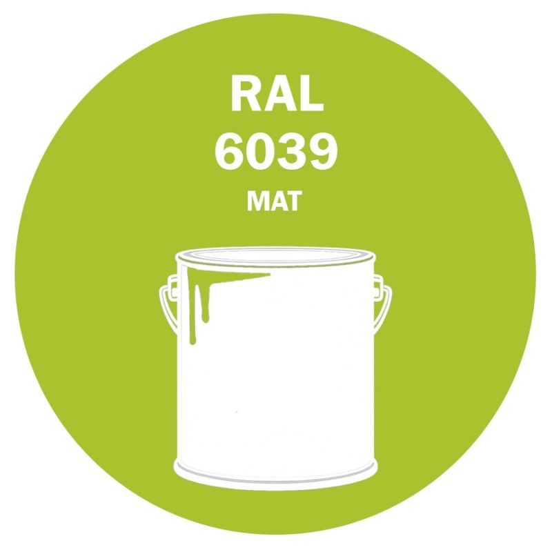 POT DE PEINTURE 5KG RAL 6039 VERT FIBRE PRIMAIRE MAT POT DE PEINTURE 5KG RAL 6039 VERT FIBRE PRIMAIRE MAT