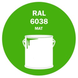 POT DE PEINTURE 5KG RAL 6038 VERT BRILLANT PRIMAIRE MAT POT DE PEINTURE 5KG RAL 6038 VERT BRILLANT PRIMAIRE MAT