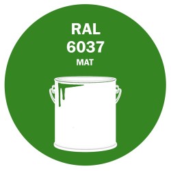 POT DE PEINTURE 5KG RAL 6037 VERT PUR PRIMAIRE MAT POT DE PEINTURE 5KG RAL 6037 VERT PUR PRIMAIRE MAT
