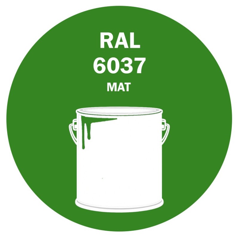 POT DE PEINTURE 5KG RAL 6037 VERT PUR PRIMAIRE MAT POT DE PEINTURE 5KG RAL 6037 VERT PUR PRIMAIRE MAT