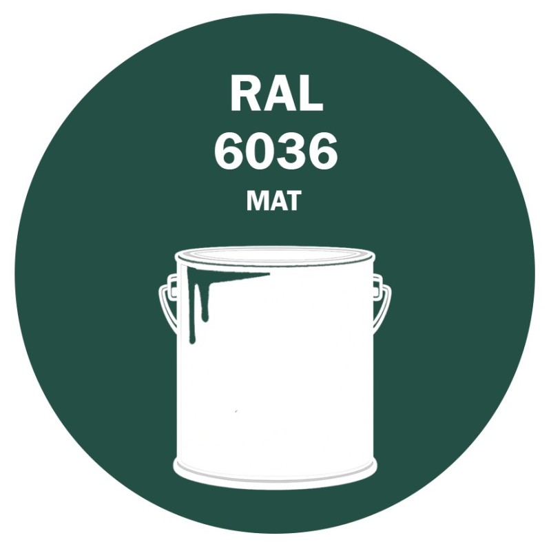 POT DE PEINTURE 5KG RAL 6036 VERT OPAL NACRÉ PRIMAIRE MAT POT DE PEINTURE 5KG RAL 6036 VERT OPAL NACRÉ PRIMAIRE MAT