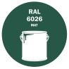 POT DE PEINTURE 5KG RAL 6026 VERT OPALE PRIMAIRE MAT POT DE PEINTURE 5KG RAL 6026 VERT OPALE PRIMAIRE MAT