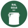 POT DE PEINTURE 5KG RAL 6016 VERT TURQUOISE PRIMAIRE MAT POT DE PEINTURE 5KG RAL 6016 VERT TURQUOISE PRIMAIRE MAT