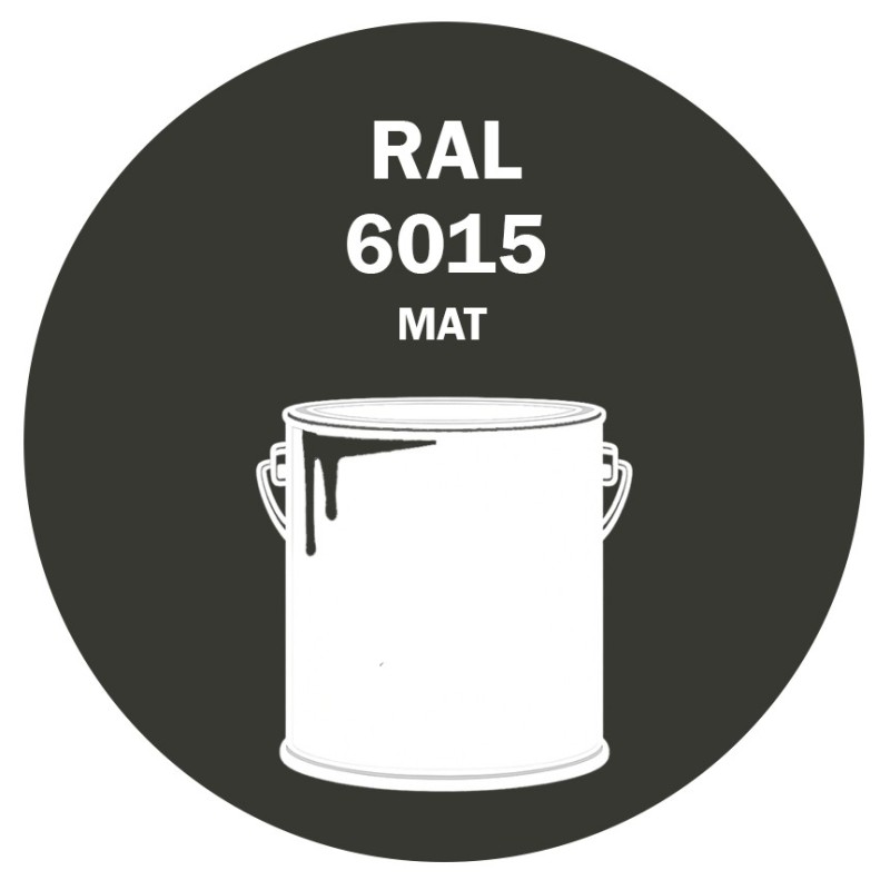 POT DE PEINTURE 5KG RAL 6015 OLIVE NOIR PRIMAIRE MAT POT DE PEINTURE 5KG RAL 6015 OLIVE NOIR PRIMAIRE MAT