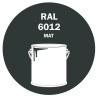 POT DE PEINTURE 5KG RAL 6012 VERT NOIR PRIMAIRE MAT POT DE PEINTURE 5KG RAL 6012 VERT NOIR PRIMAIRE MAT