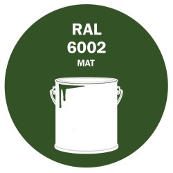 POT DE PEINTURE 5KG RAL 6002 VERT FEUILLAGE PRIMAIRE MAT