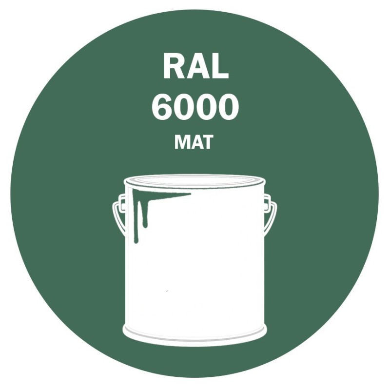 POT DE PEINTURE 5KG RAL 6000 VERT PATINE PRIMAIRE MAT POT DE PEINTURE 5KG RAL 6000 VERT PATINE PRIMAIRE MAT