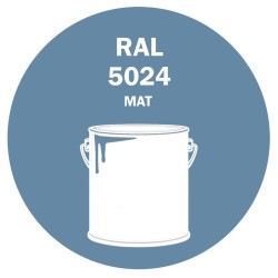 POT DE PEINTURE 5KG RAL 5024 BLEU PASTEL PRIMAIRE MAT