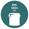 POT DE PEINTURE 5KG RAL 5021 BLEU D’EAU PRIMAIRE MAT POT DE PEINTURE 5KG RAL 5021 BLEU D’EAU PRIMAIRE MAT