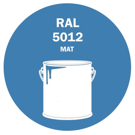 POT DE PEINTURE 5KG RAL 5012 BLEU CLAIR PRIMAIRE MAT
