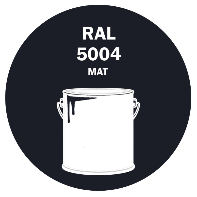 POT DE PEINTURE 5KG RAL 5004 BLEU NOIR PRIMAIRE MAT POT DE PEINTURE 5KG RAL 5004 BLEU NOIR PRIMAIRE MAT