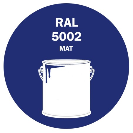 POT DE PEINTURE 5KG RAL 5002 BLEU OUTREMER PRIMAIRE MAT