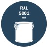 POT DE PEINTURE 5KG RAL 5001 BLEU VERT PRIMAIRE MAT POT DE PEINTURE 5KG RAL 5001 BLEU VERT PRIMAIRE MAT