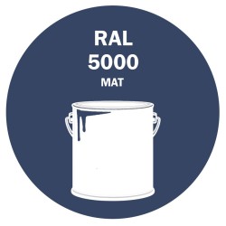POT DE PEINTURE 5KG RAL 5000 BLEU VIOLET PRIMAIRE MAT